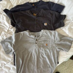 Carhartt 3 button shortsleeved pocket tee